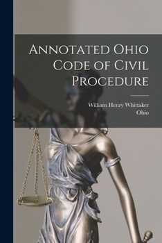 Paperback Annotated Ohio Code of Civil Procedure Book