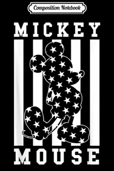Composition Notebook: Disney Mickey Mouse Stars and Stripes  Journal/Notebook Blank Lined Ruled 6x9 100 Pages