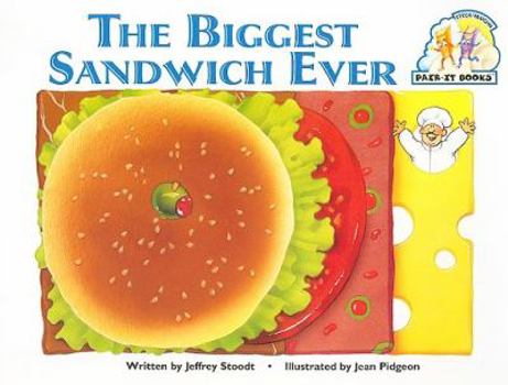 Paperback The Biggest Sandwich Ever (Steck-Vaughn Pair-It-Books: Sandwiches, Sandwiches, Emergent Stage 1) Book