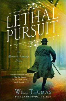 Hardcover Lethal Pursuit: A Barker & Llewelyn Novel Book