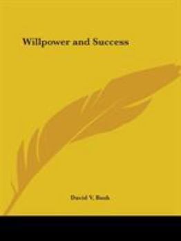 Paperback Willpower and Success Book