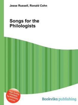 Paperback Songs for the Philologists Book