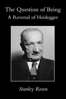 Paperback Question of Being: Reversal of Heidegger Book