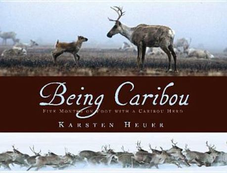Hardcover Being Caribou: Five Months on Foot with a Caribou Herd Book