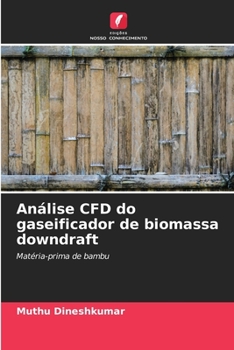 Paperback Análise CFD do gaseificador de biomassa downdraft [Portuguese] Book