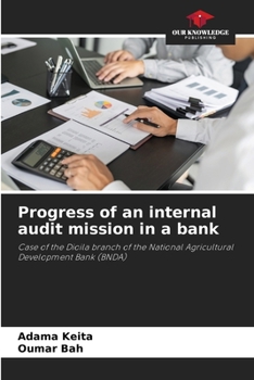 Paperback Progress of an internal audit mission in a bank Book