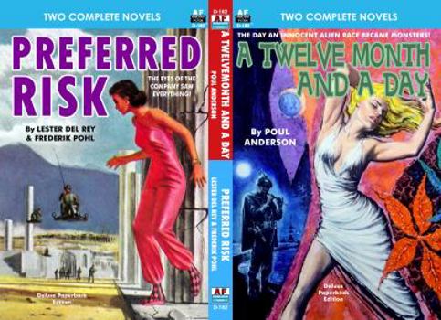 Paperback A Twelvemonth and a Day & Preferred Risk Book