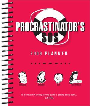 Calendar Procrastinator's SOS Planner Book