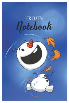 Frozen Notebook: Disney Frozen Christmas Wreath Group Shot Graphic Disney Frozen Blank Ruled Elsa Princess Frozen Notebook for Girls with 120 Pages of ... for Drawing Doodling or Learning For Kids