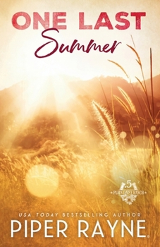 Paperback One Last Summer (Large Print) Book