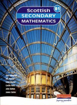Paperback Scottish Secondary Maths Blue 1 Student Book