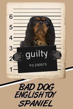 Bad Dog English Toy Spaniel : Isometric Dot Drawing Paper Notebook Featuring 120 Pages 6x9