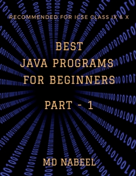 Paperback Best Java Programs for Beginners Book