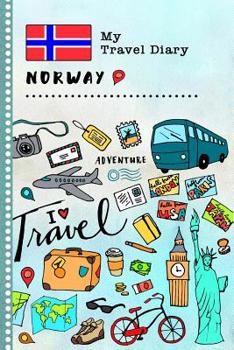 Norway My Travel Diary: Kids Guided Journey Log Book 6x9 - Record Tracker Book For Writing, Sketching, Gratitude Prompt - Vacation Activities Memories Keepsake Journal - Girls Boys Traveling Notebook