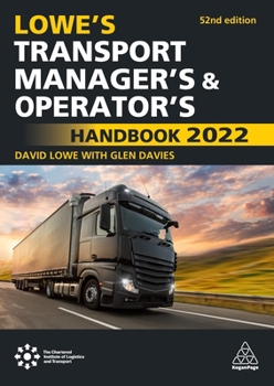 Paperback Lowe's Transport Manager's and Operator's Handbook 2022 Book