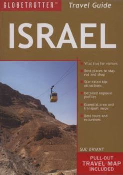 Paperback Globetrotter Israel Travel Pack [With Pull-Out Travel Map] Book