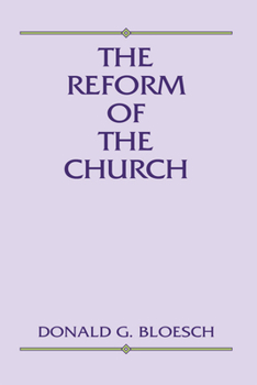 Paperback Reform of the Church Book