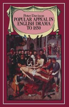 Paperback Popular Appeal in English Drama to 1850 Book