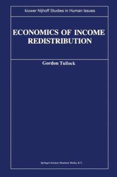 Paperback Economics of Income Redistribution Book