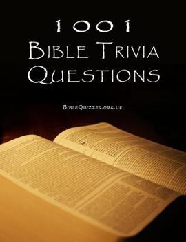 Paperback 1001 Bible Trivia Questions Book