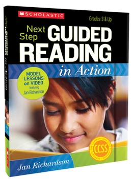 Hardcover Next Step Guided Reading in Action: Grades 3 & Up [With CDROM and DVD] Book
