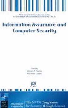 Hardcover Information Assurance and Computer Security (NATO Security Through Science, 6) Book