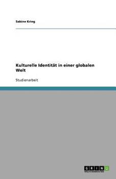 Paperback Kulturelle Identität in einer globalen Welt [German] Book