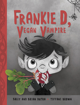 Hardcover Frankie D, Vegan Vampire Book