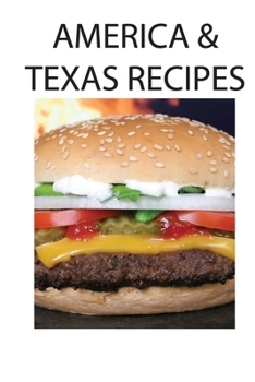 Paperback American and Texas Recipes Book