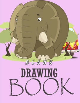 Paperback Blank Drawing Book: Blank Sketchbook For Kids Cartoon Drawing Books Blank Doodle Book & Sketch Journal: : Blank Sketchbook For Kids Cartoo Book