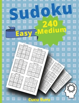 Paperback 120 Easy -Medium Sudoku: Challenge Sudoku Puzzle Book