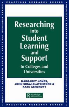 Paperback Researching into Student Learning and Support in Colleges and Universities Book