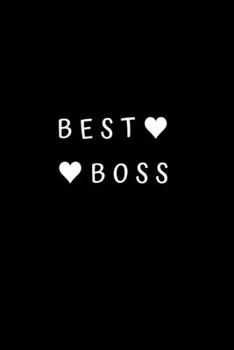 Best Boss: Best Boss Journal, Work Notebook, Funny Office Notebook, lined - 6x9 inches - 110 Pages