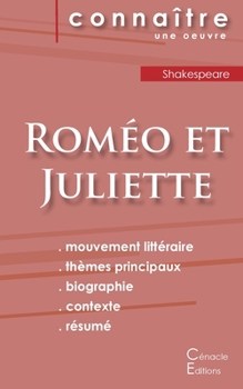 Paperback Fiche de lecture Roméo et Juliette de Shakespeare (Analyse littéraire de référence et résumé complet) [French] Book