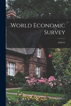 Paperback World Economic Survey; 1939-41 Book
