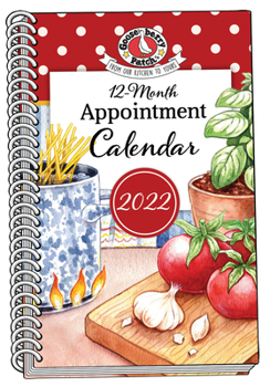 Spiral-bound 2022 Gooseberry Patch Appointment Calendar Book