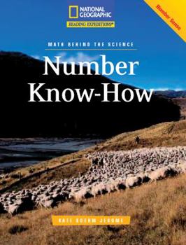 Paperback Reading Expeditions (Science: Math Behind the Science): Number Know-How Book