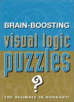 Hardcover Brain-Boosting Visual Logic Puzzles Book
