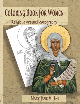 Paperback Coloring Book for Women: Religious Art and Iconography Book