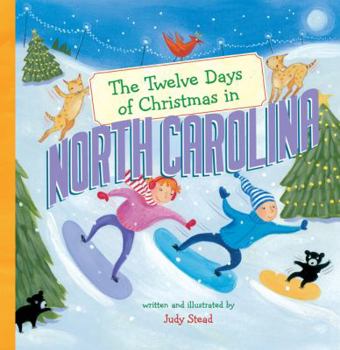 Hardcover The Twelve Days of Christmas in North Carolina Book