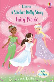 Paperback Fairy Picnic - Usborne Sticker Dollies Book