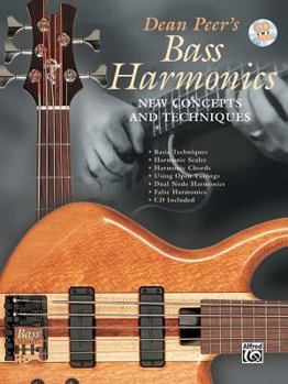 Paperback Bass Harmonics: New Concepts and Techniques, Book & Online Audio Book