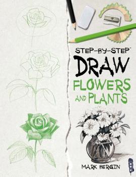 Hardcover Draw Flowers and Plants Book