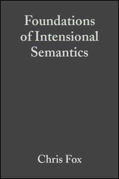 Paperback Foundations of Intensional Semantics Book