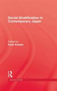 Hardcover Social Stratification in Contemporary Japan Book