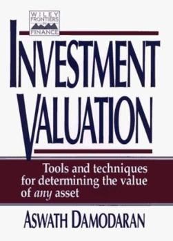 Hardcover Investment Valuation: Tools and Techniques for Determining the Value of Any Asset Book