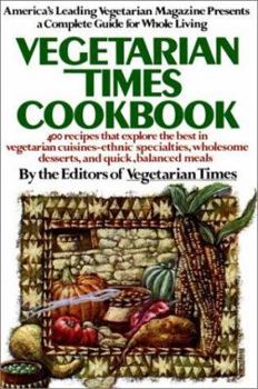 Paperback The Vegetarian Times Cookbook Book