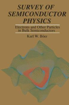 Hardcover Survey of Semiconductor Physics: Electrons and Other Particles in Bulk Semiconductors Book