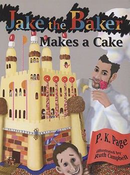 Hardcover Jake the Baker Makes a Cake Book
