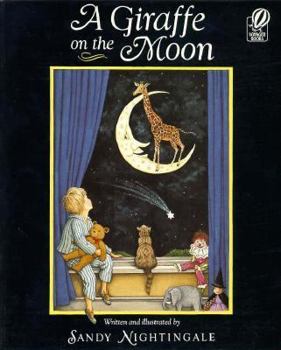 Paperback A Giraffe on the Moon (Voyager Books) Book